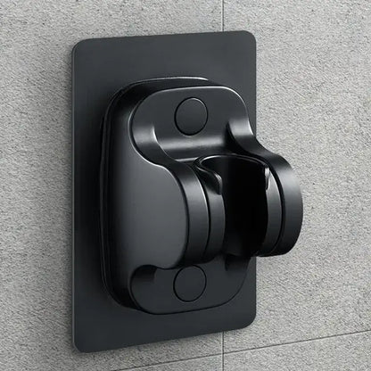Matte black 5 mode high pressure shower head bathroom adjustable
