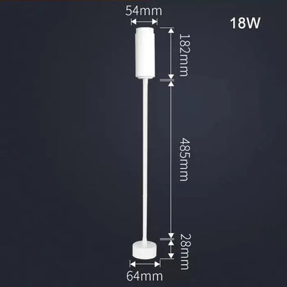 Matte black adjustable beam track light for store task lighting