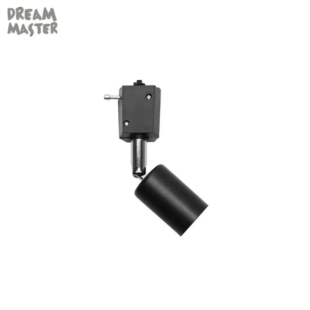 Matte black adjustable led track spotlight exhibition lighting