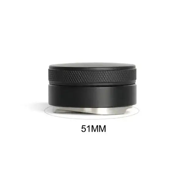Matte black adjustable palm tamper kitchen coffee distributor tool
