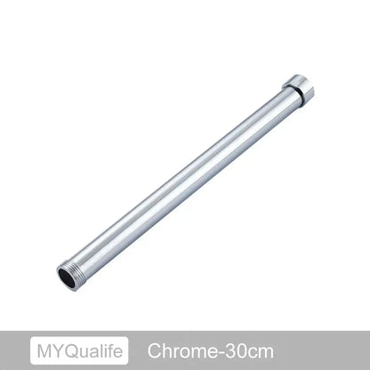 Matte black brass bathroom faucet extension tube for heightening