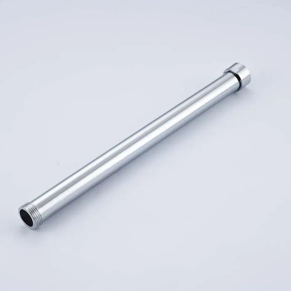 Matte black brass bathroom faucet extension tube for heightening