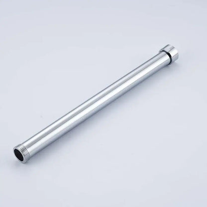 Matte black brass bathroom faucet extension tube for heightening