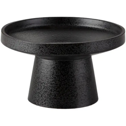 Matte black ceramic vase sword mountain set living room decor