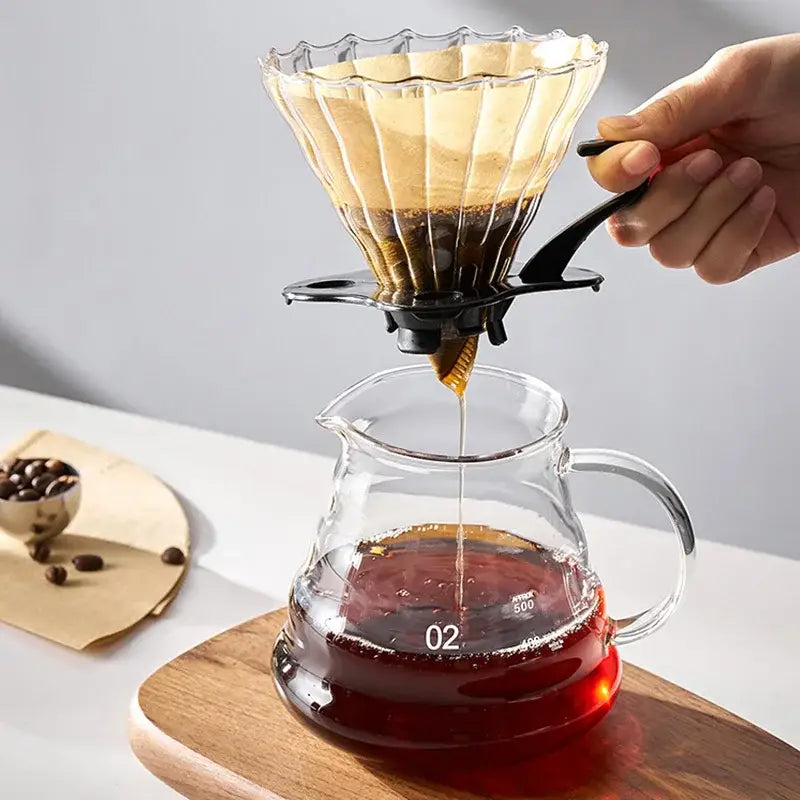 Matte black gooseneck spout kettle kitchen hand punch coffee pot