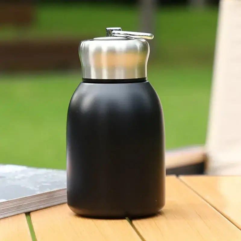 Matte pastel stainless steel vacuum flask kitchen travel water bottle