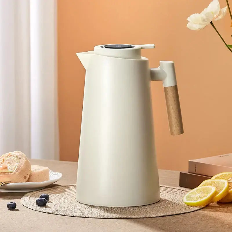 Matte sage green insulation kettle kitchen thermos bottle