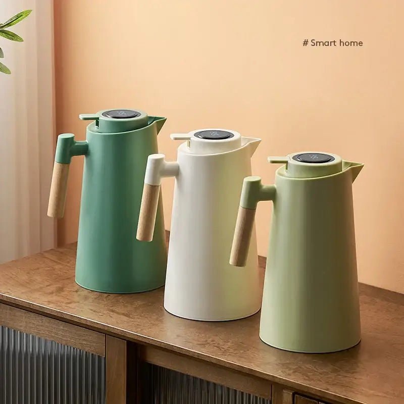 Matte sage green insulation kettle kitchen thermos bottle
