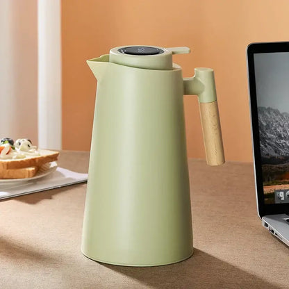Matte sage green insulation kettle kitchen thermos bottle