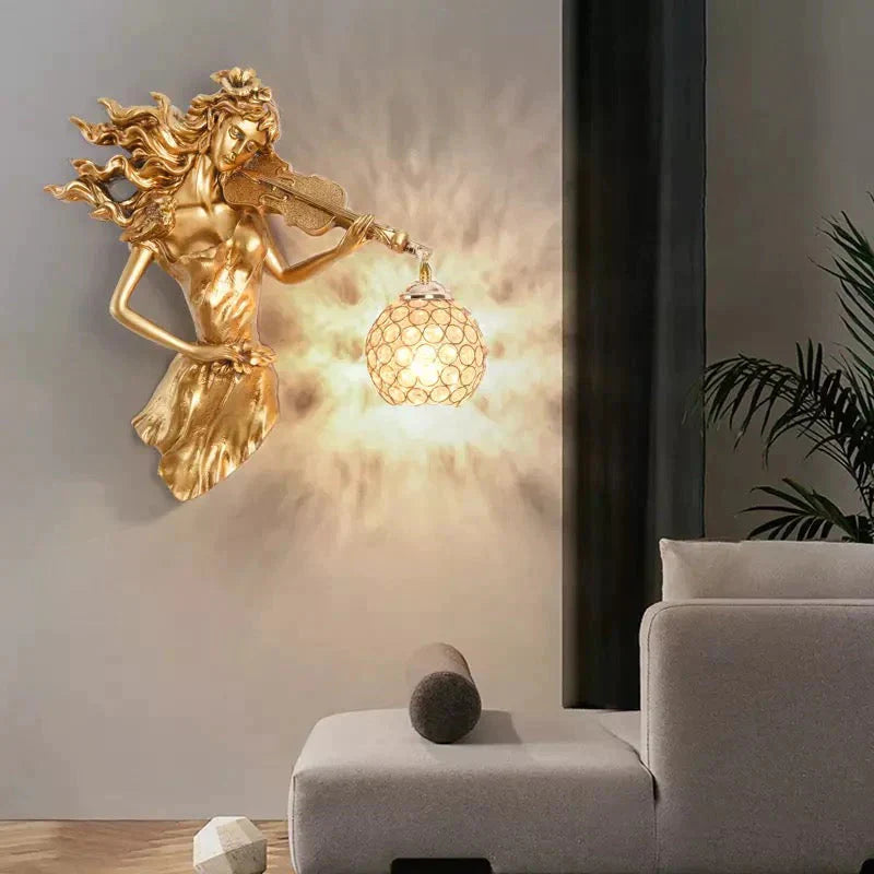 DecorBites™ Maya | Crystal Wall Lamp