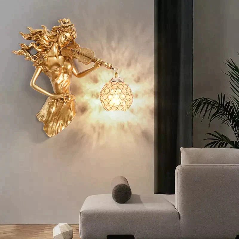 DecorBites™ Maya | Crystal Wall Lamp