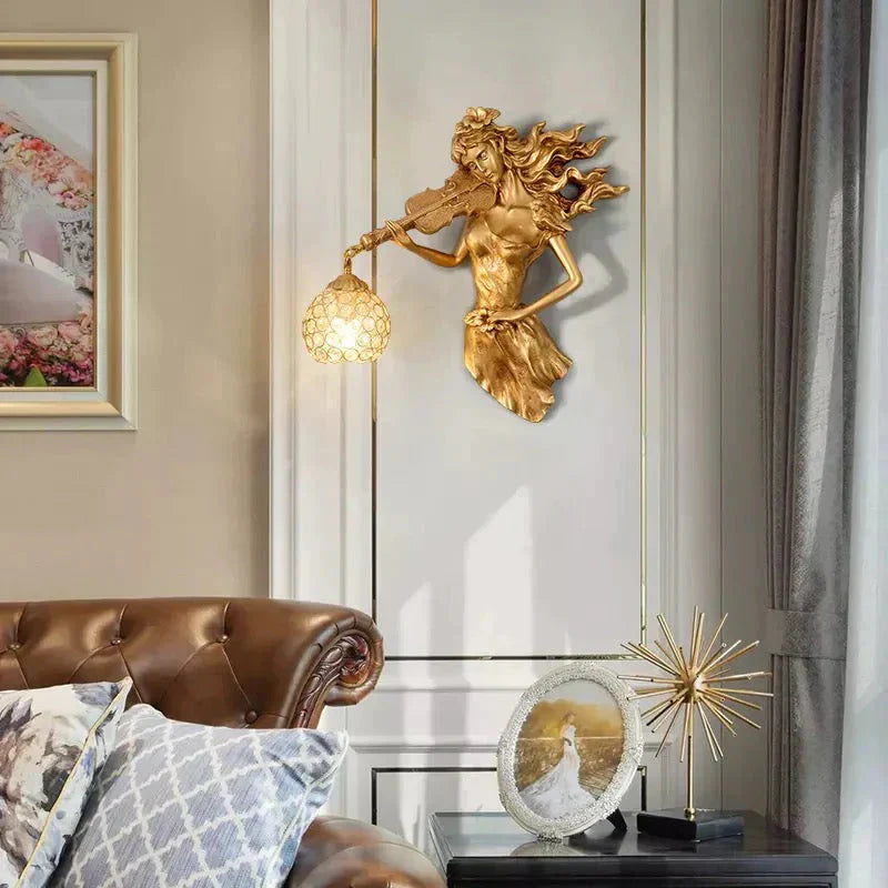 DecorBites™ Maya | Crystal Wall Lamp