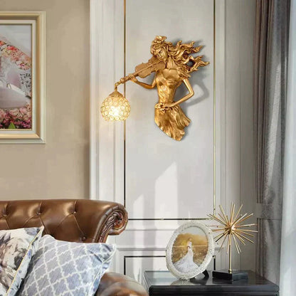 DecorBites™ Maya | Crystal Wall Lamp