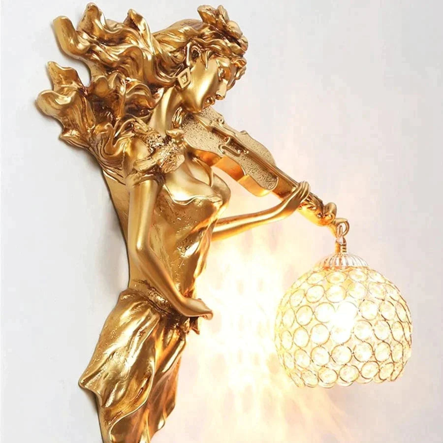DecorBites™ Maya | Crystal Wall Lamp