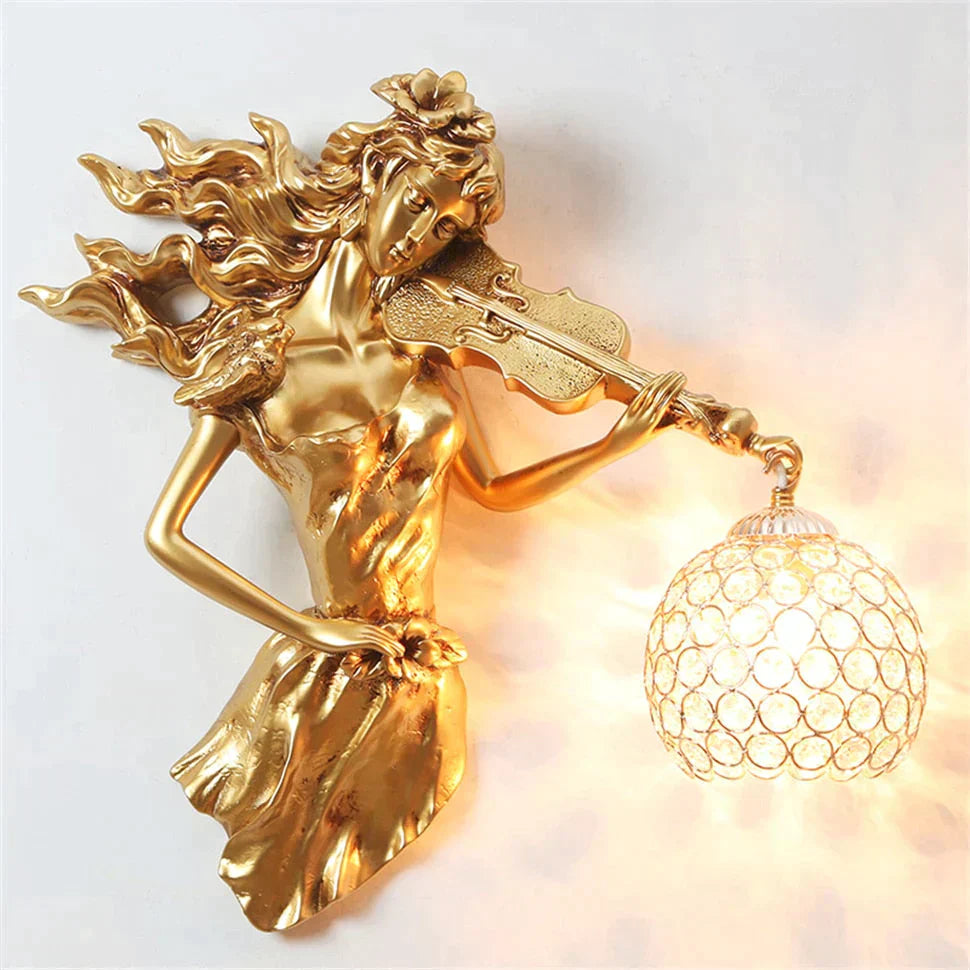 DecorBites™ Maya | Crystal Wall Lamp