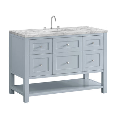 James Martin Breckenridge 48" Single Bathroom Vanity, Serenity Blue