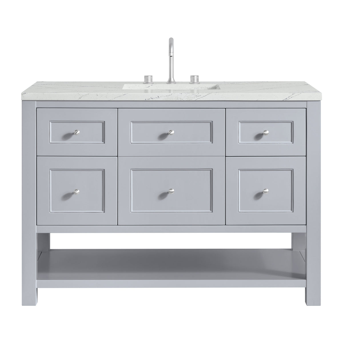 James Martin Breckenridge 48" Single Bathroom Vanity, Serenity Blue