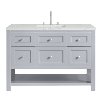 James Martin Breckenridge 48" Single Bathroom Vanity, Serenity Blue
