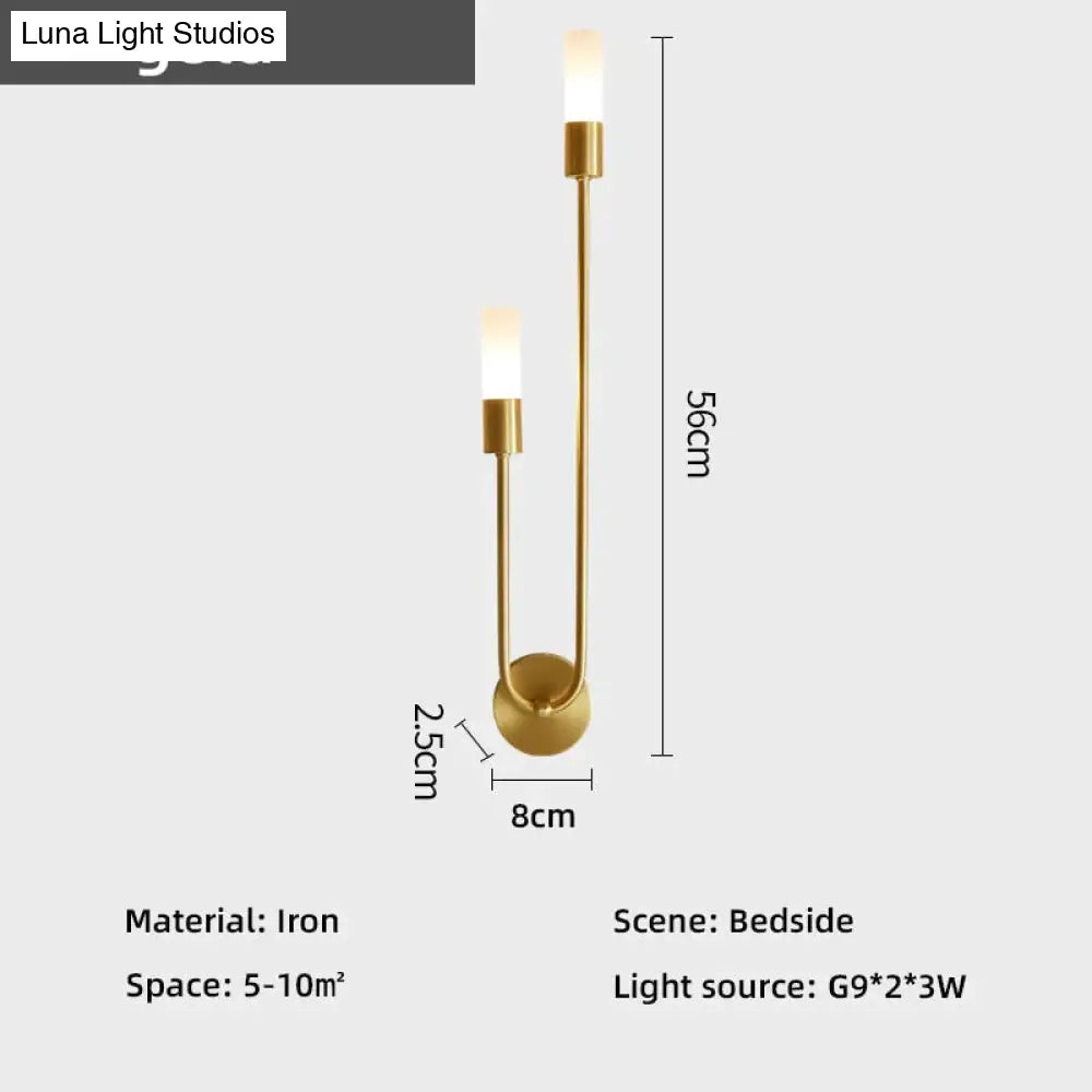 DecorBites™ Meral - Modern Minimalist Bedside LED Wall Lamp