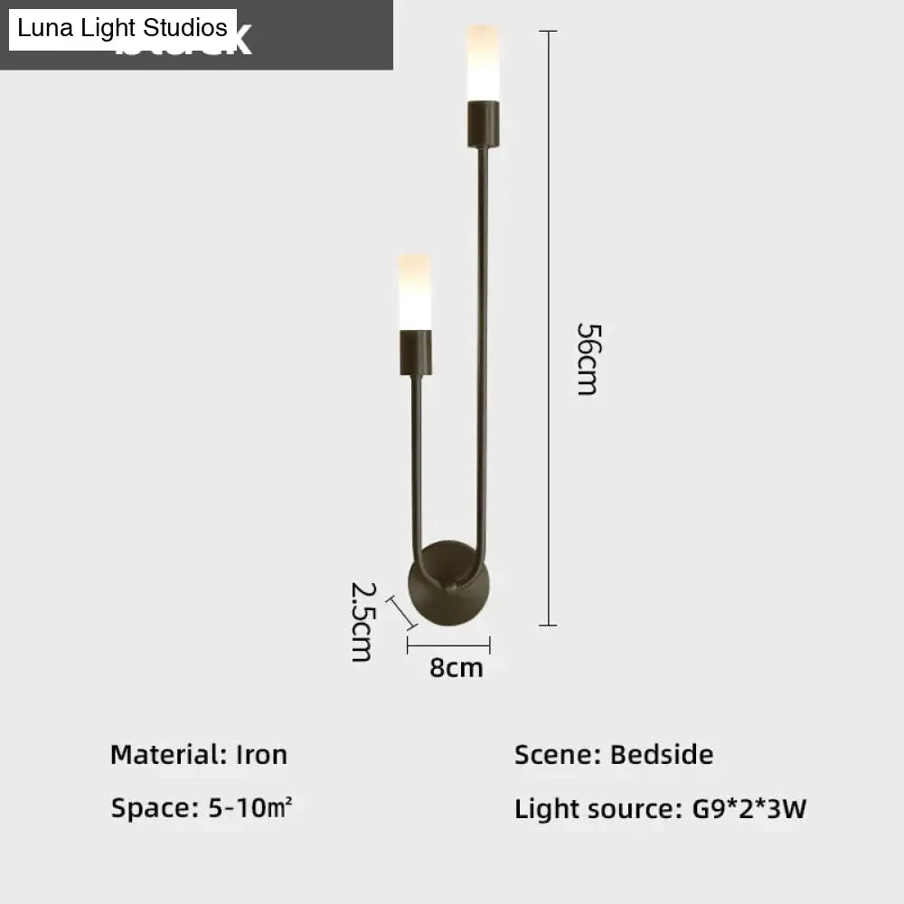 DecorBites™ Meral - Modern Minimalist Bedside LED Wall Lamp