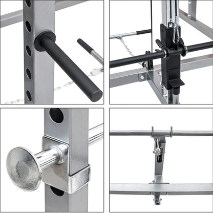 Merax Multi-Functional Olympic Power Squat Rack Cage For Home & Gym (SAK98719)