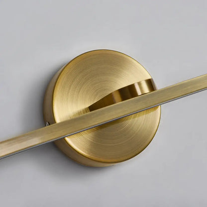 DecorBites™ Metal LED Wall Light for Bath with Simple Style and Elliptical Sconce Fixture