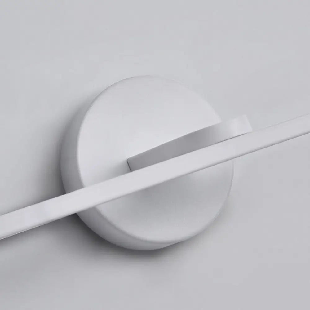 DecorBites™ Metal LED Wall Light for Bath with Simple Style and Elliptical Sconce Fixture