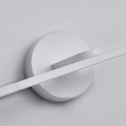 DecorBites™ Metal LED Wall Light for Bath with Simple Style and Elliptical Sconce Fixture