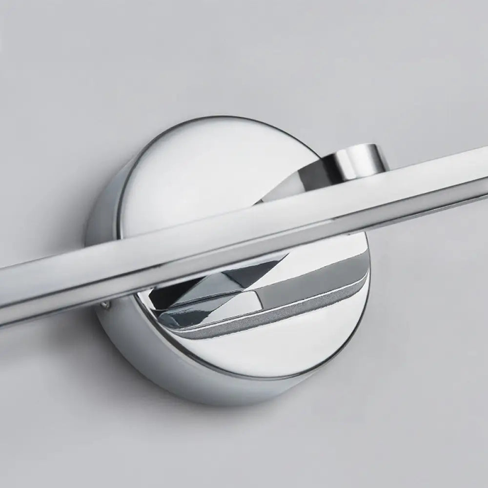 DecorBites™ Metal LED Wall Light for Bath with Simple Style and Elliptical Sconce Fixture