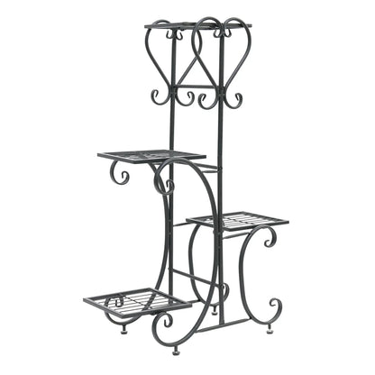 DecorBites™ Metal Plant Stand for 4 Flower Pots
