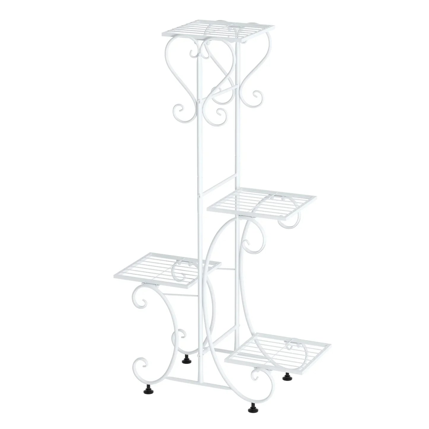 DecorBites™ Metal Plant Stand for 4 Flower Pots
