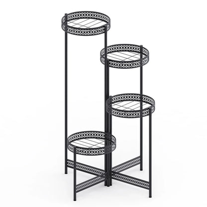 DecorBites™ Metal Plant Stand for Indoor and Outdoor