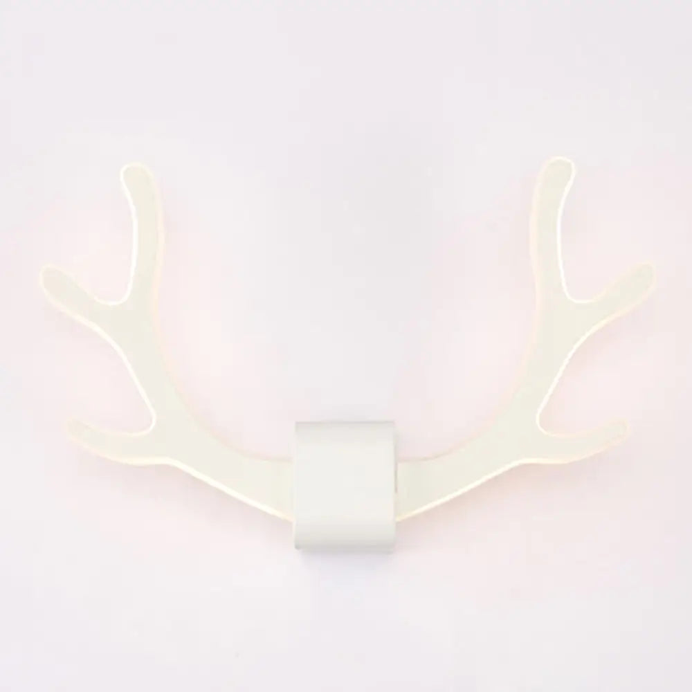DecorBites™ Metallic Antler Sconce LED Wall Lamp for Bedroom