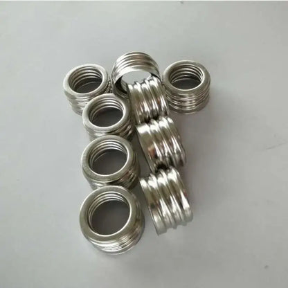 Metallic e40 lamp holder adapter pack for garage workshop lighting