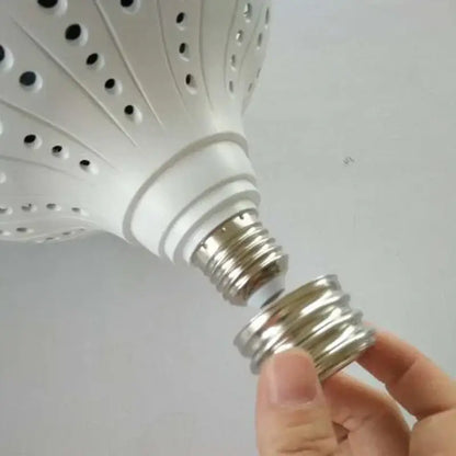 Metallic e40 lamp holder adapter pack for garage workshop lighting