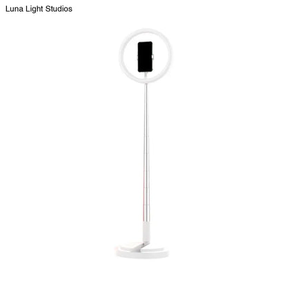 DecorBites™ Metallic LED Makeup Lamp with Phone Holder and USB Fill Light in 3 Colors