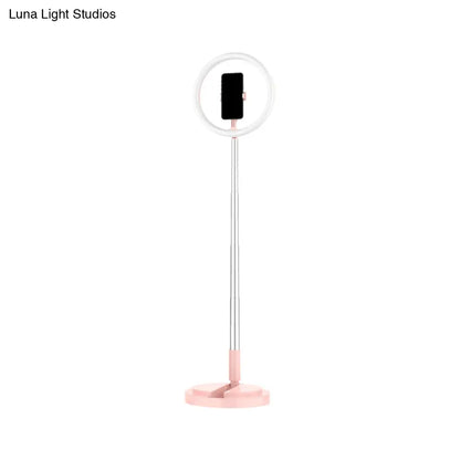 DecorBites™ Metallic LED Makeup Lamp with Phone Holder and USB Fill Light in 3 Colors