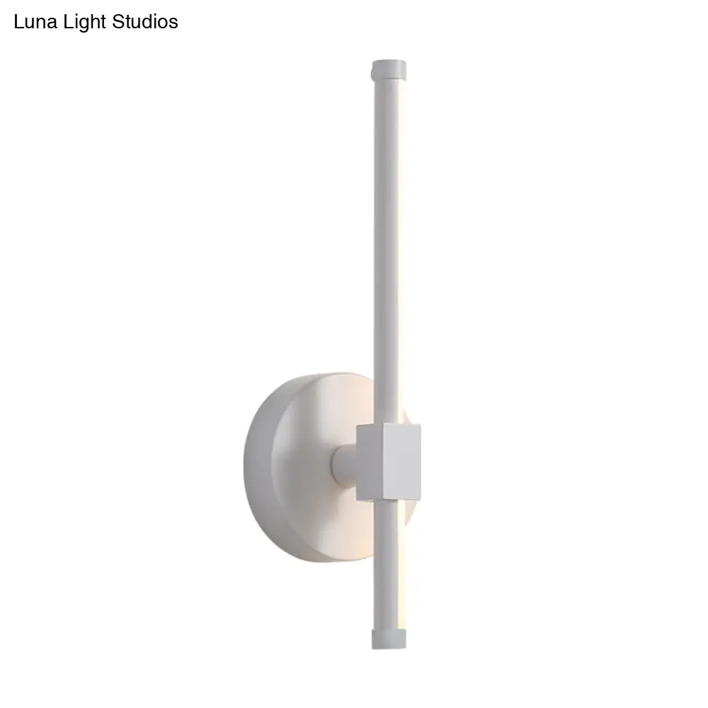 DecorBites™ Metallic LED Stick Wall Sconce - Minimalist Bedside Lighting Solution