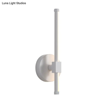 DecorBites™ Metallic LED Stick Wall Sconce - Minimalist Bedside Lighting Solution