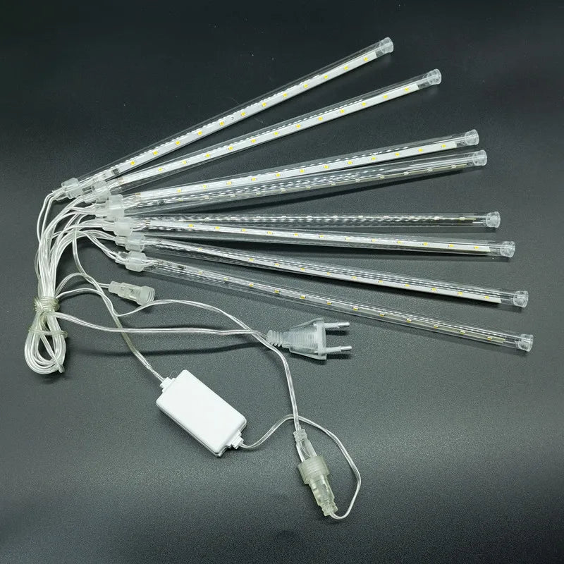 DecorBites™ Meteor Shower LED String Lights for Outdoor Decor