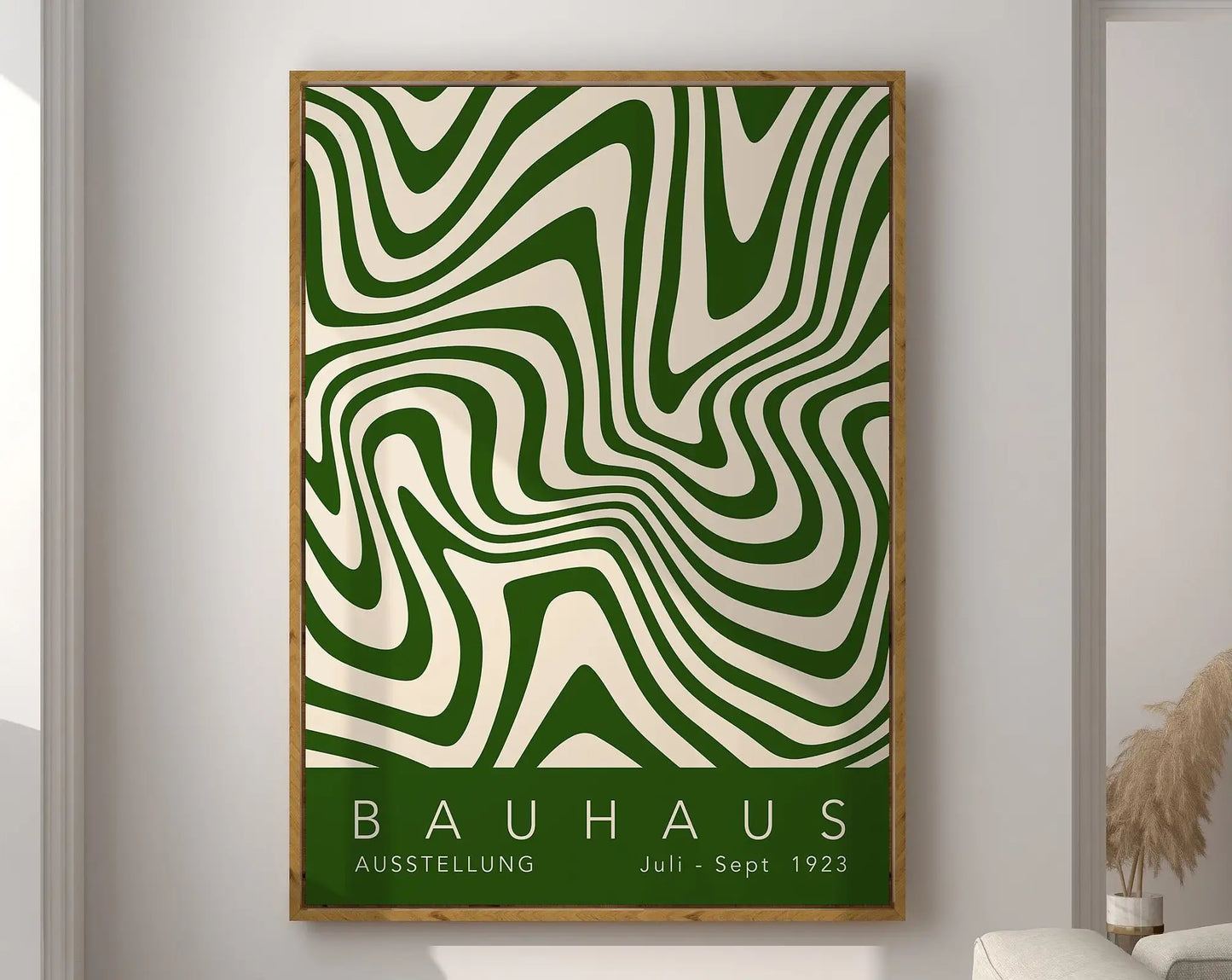 DecorBites™ Mid Century Modern Geometric Canvas Wall Art