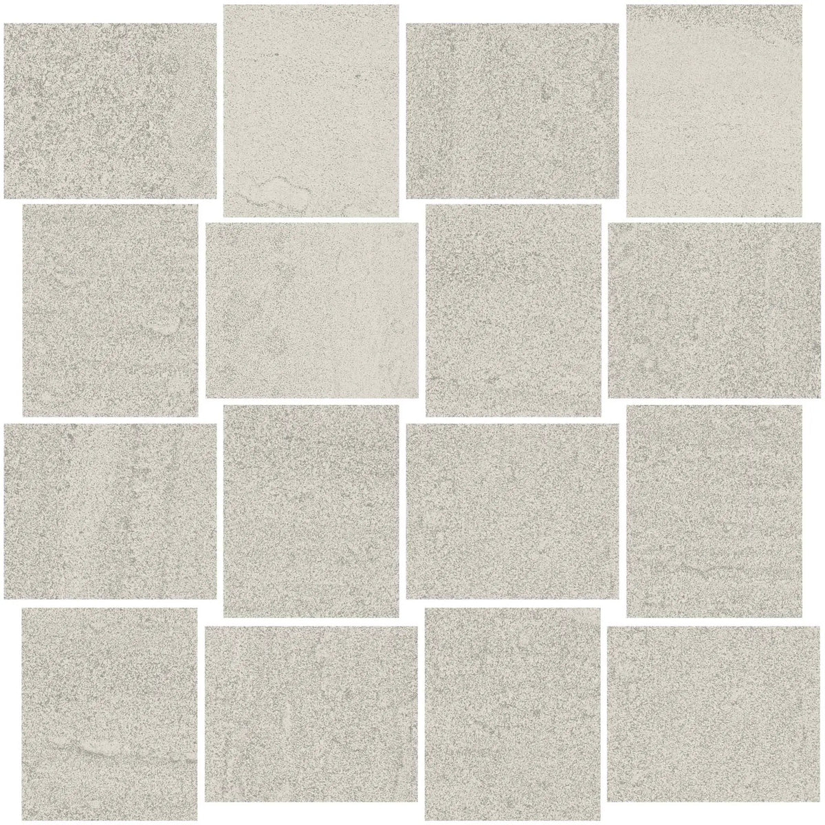 Milestone North White Bullnose Stone Look Porcelain Moldings 3x24