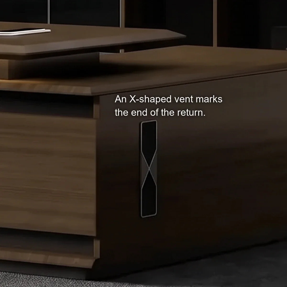 Milner · Modern L-Shaped Executive Desk
