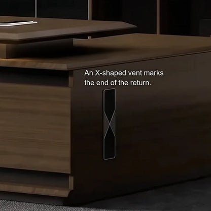 Milner · Modern L-Shaped Executive Desk