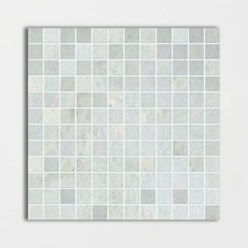 Ming Green Polished 1x1 Marble Mosaics 12x12