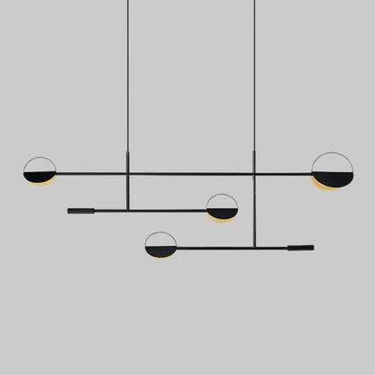 DecorBites™ Minimalist 3-Arm Pendant Light with 4 Bulbs for Dining Room Island