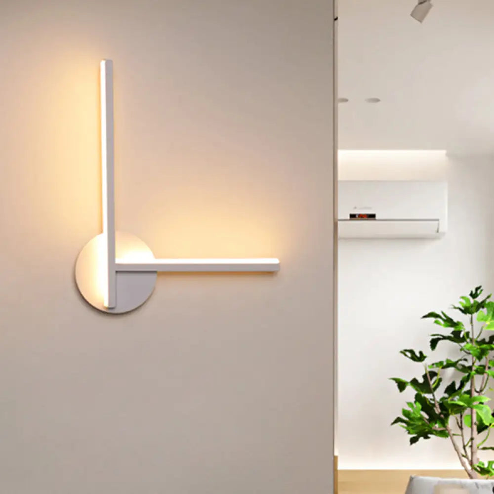 DecorBites™ Minimalist Acrylic LED Wall Sconce in Warm/White Light for Bedroom