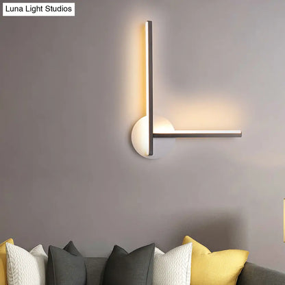 DecorBites™ Minimalist Acrylic LED Wall Sconce in Warm/White Light for Bedroom