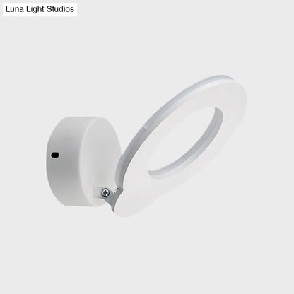 DecorBites™ Minimalist Aluminum LED Wall Sconce in Circle/Square Shape - Warm/Natural Lighting