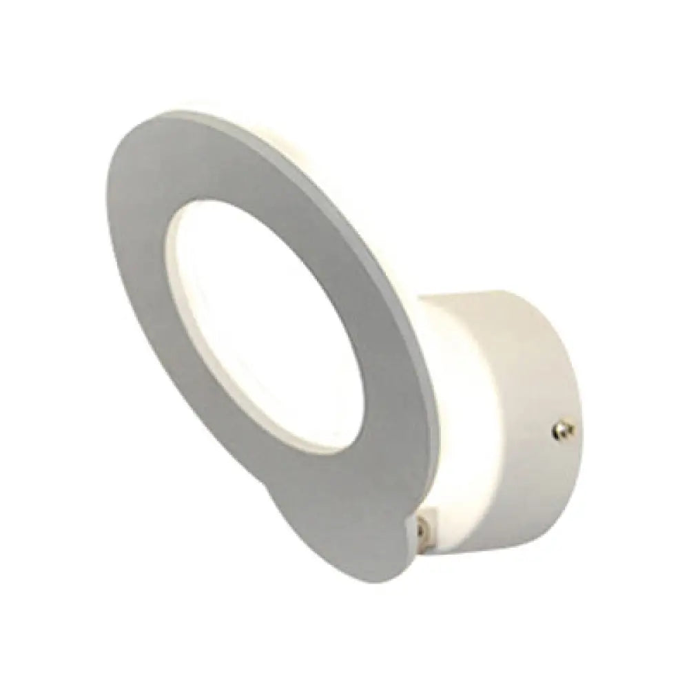 DecorBites™ Minimalist Aluminum LED Wall Sconce in Circle/Square Shape - Warm/Natural Lighting